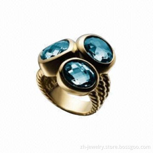 925 Sterling Silver Multiple Gemstone Rings, Different Style and Material Can be Made for Clients